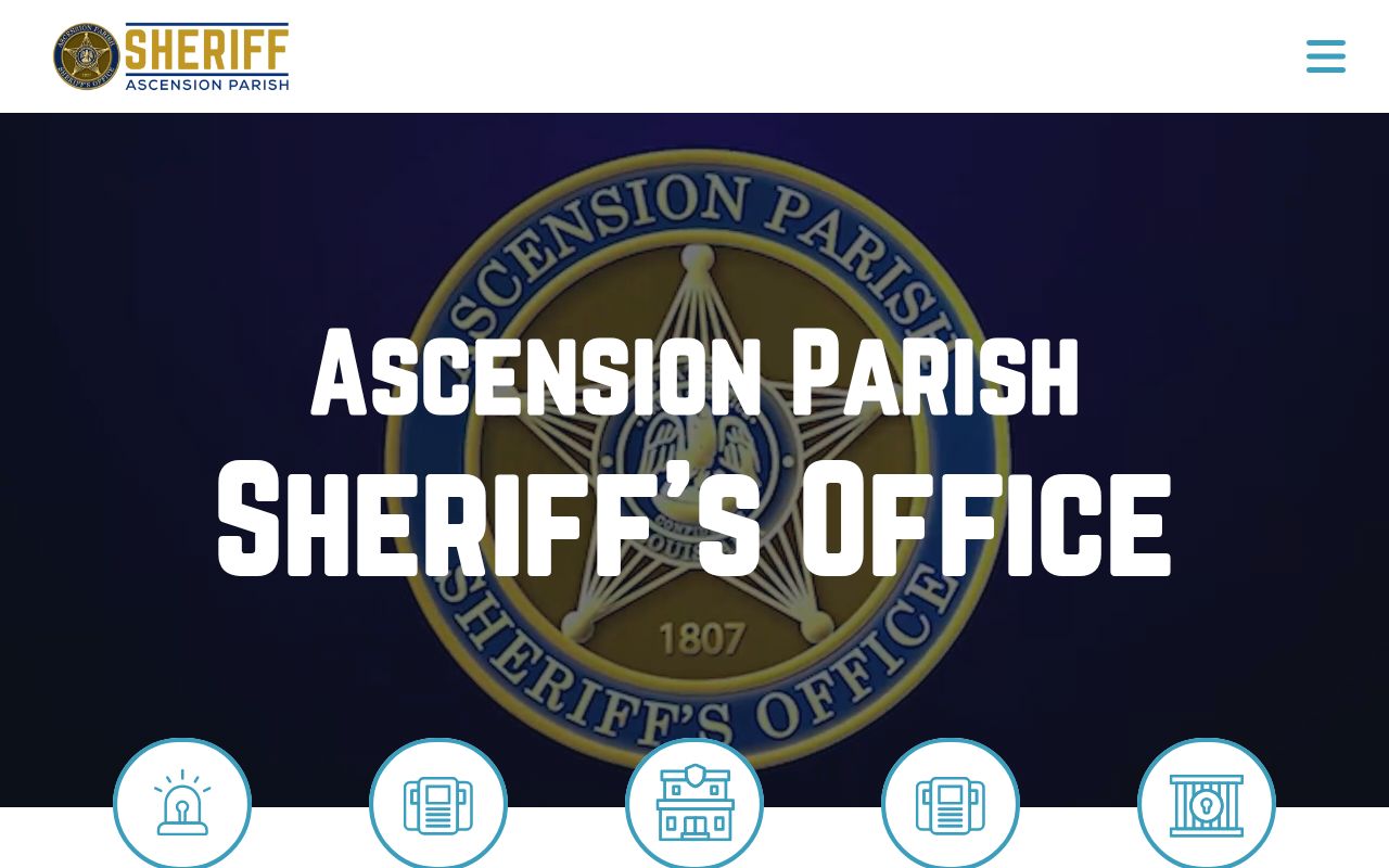 Ascension Parish Sheriff's Office official website