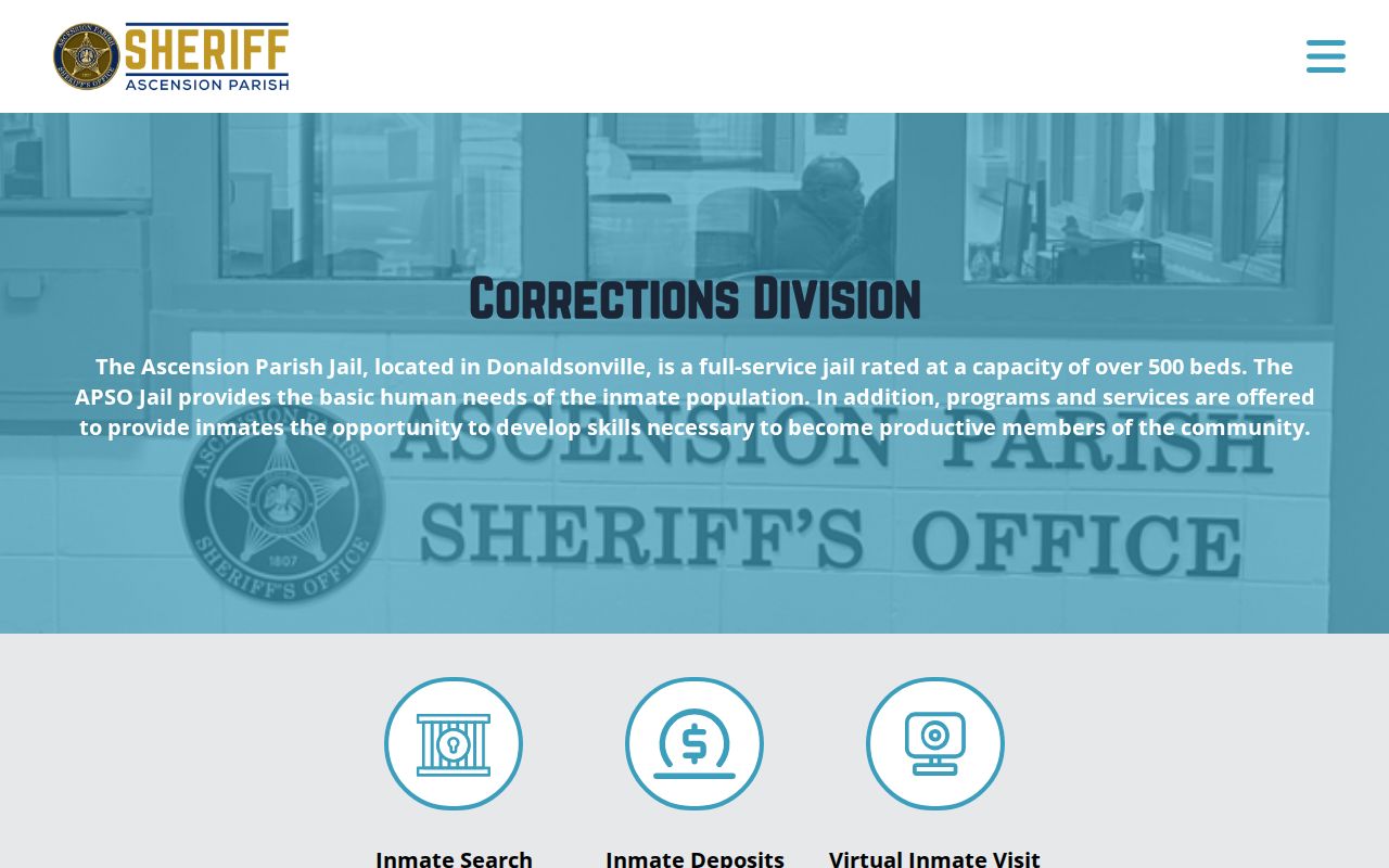 Ascension Parish Sheriff's Office corrections division